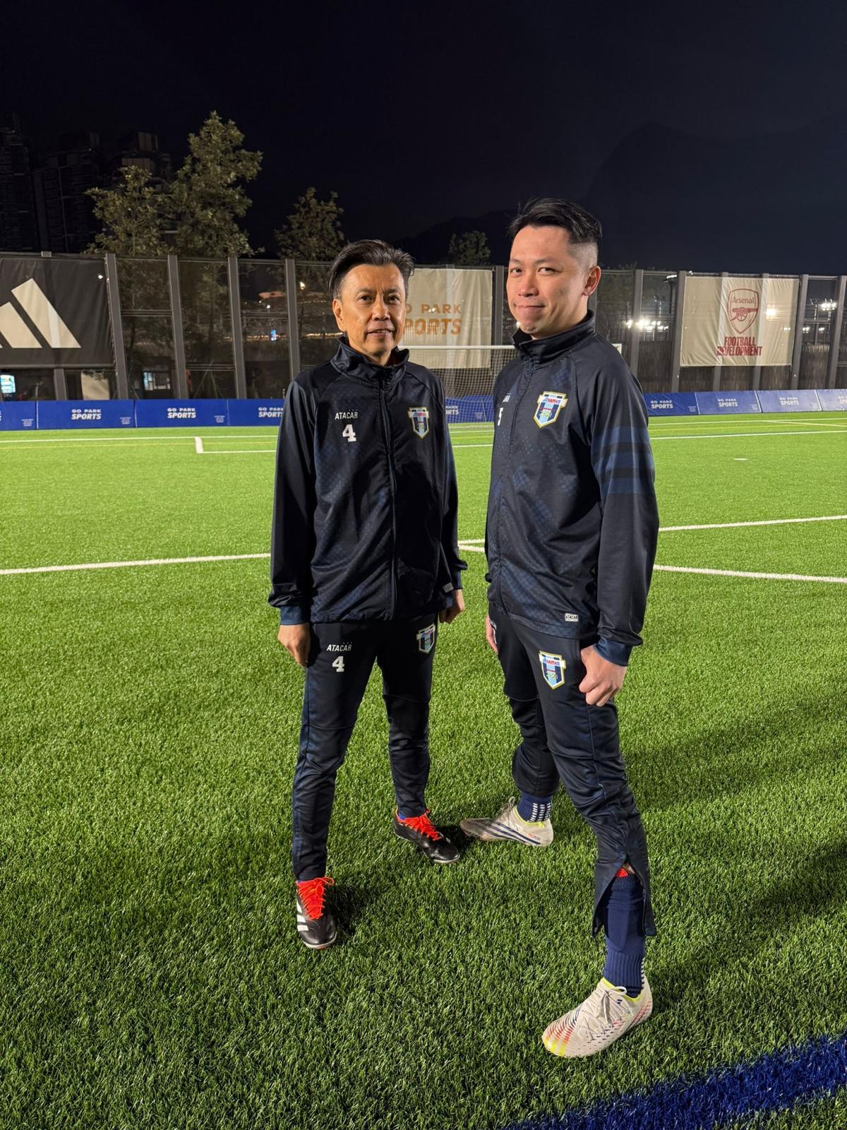 HAFFA United Player Thomas Tang and Joecole Cheng